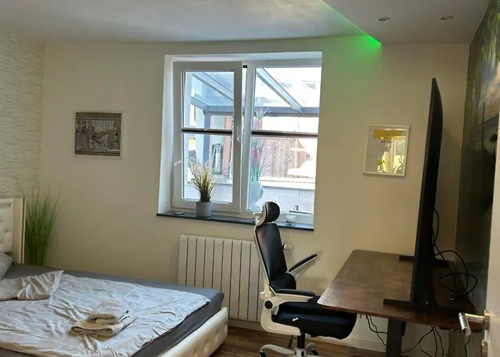 Homeoffice Kueche Wlan Tv Mit Terrasse Grill Ubytování v soukromí Hove (Rhein-Sieg)