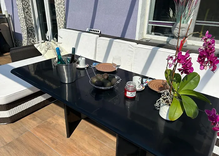 Ubytování v soukromí Homeoffice Kueche Wlan Tv Mit Terrasse Grill