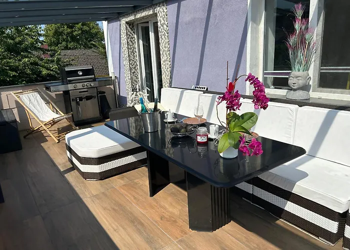Ubytování v soukromí Homeoffice Kueche Wlan Tv Mit Terrasse Grill Hove (Rhein-Sieg)
